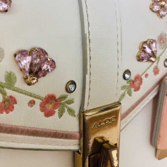 Aldo Floral Embellished Bag - Picture 11 of 14